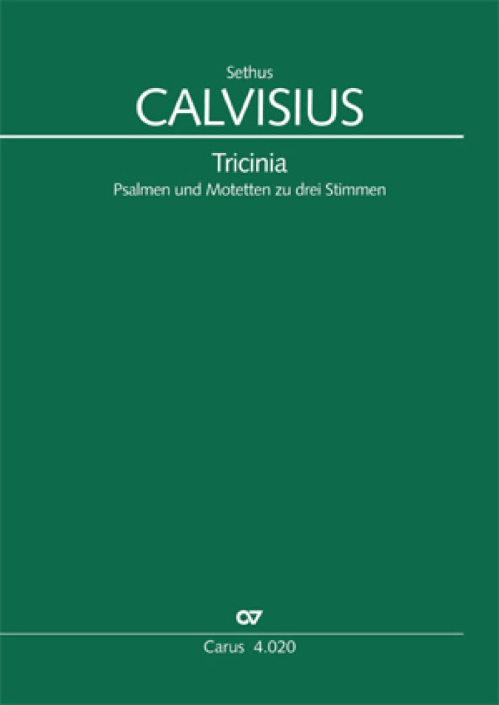 Tricinia. Psalmen und Motetten zu drei Stimmen